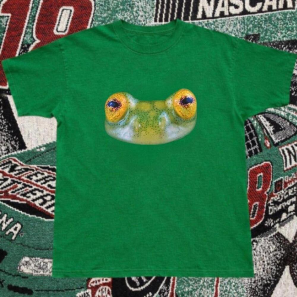 Green Frog Graphic Tee